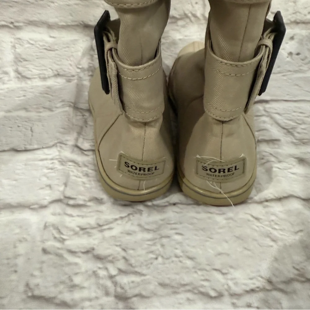 Sorel Milano Breve NL1741-102 Boot Women's 5.5 Beige Off White Waterproof - Picture 5 of 9